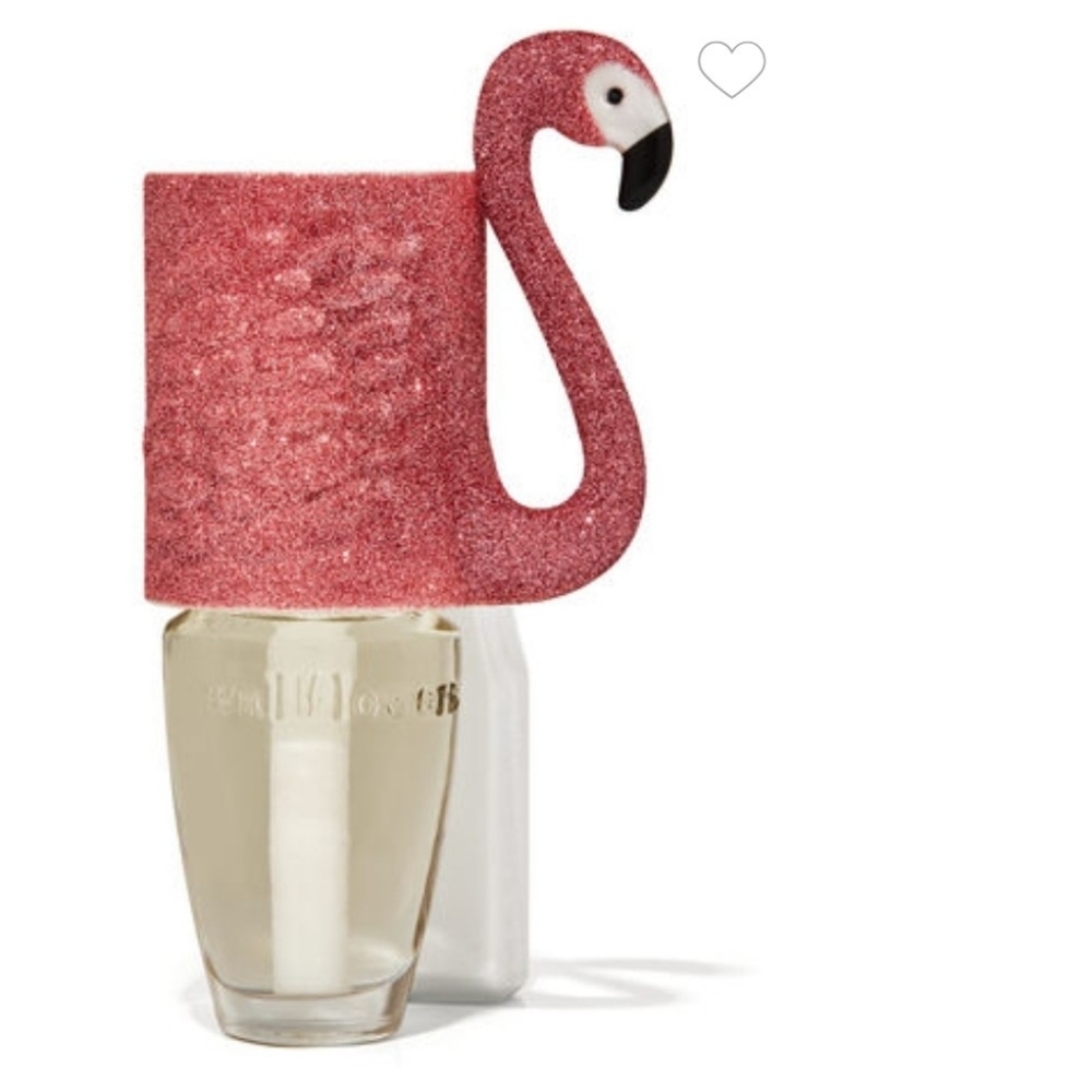 WALLFLOWERS FRAGRANCE PLUG PINK GLITTER FLAMINGO